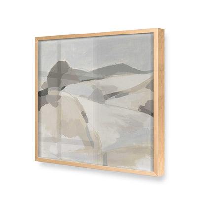 [Color:Raw Maple], Picture of art in a Raw Maple frame at an angle