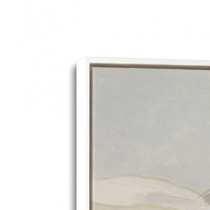 [Color:Opaque White], Picture of art in a White frame at an angle