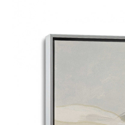 [Color:Polished Chrome], Picture of art in a Polished Chrome frame at an angle