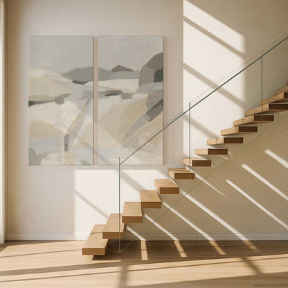 [Color:Stretched Canvas], Picture of art in a room