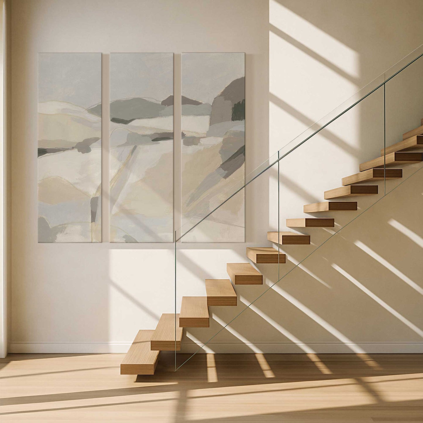 [Color:Stretched Canvas], Picture of art in a room