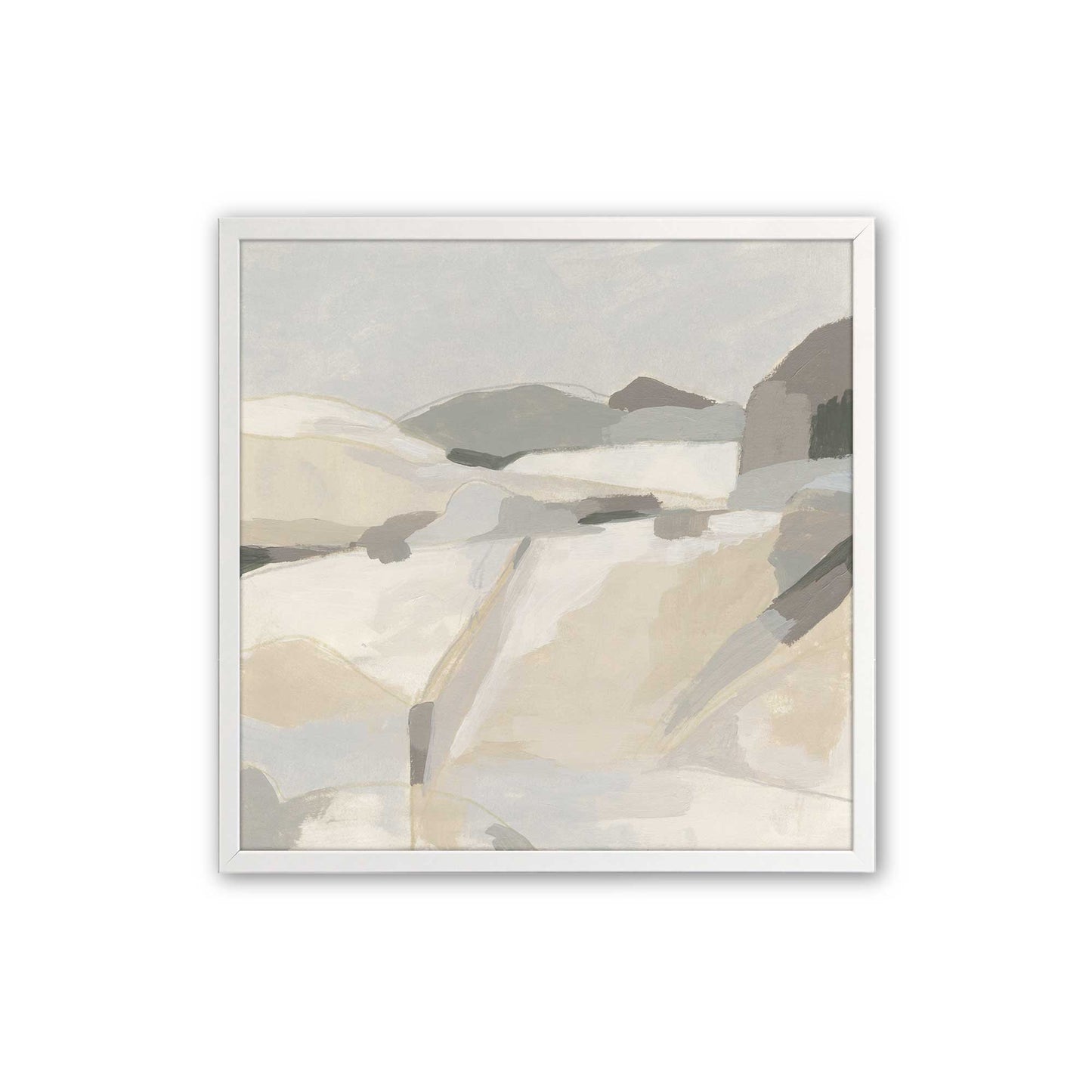 [Color:Opaque White], Picture of art in a Opaque White frame