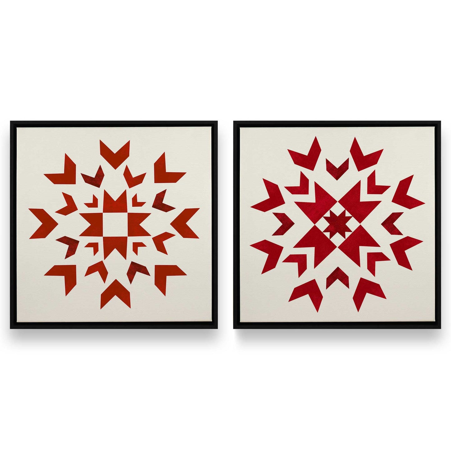 [Color:Satin Black], Picture of art in a Satin Black frame