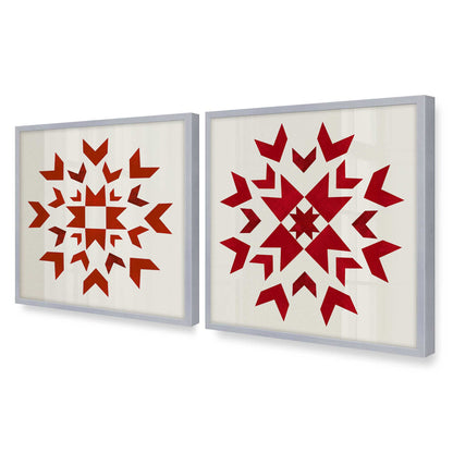 [Color:Polished Chrome], Picture of art in a Polished Chrome frame of the corner