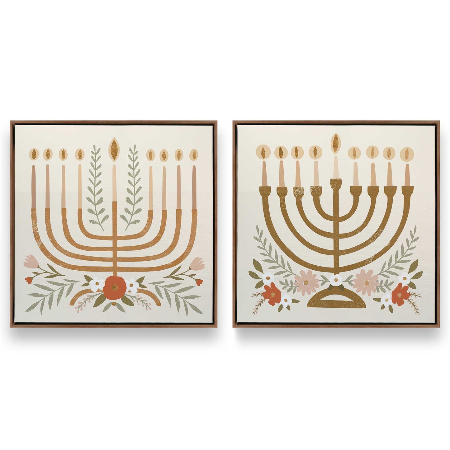 [Color:Walnut], Picture of art in a Walnut frame