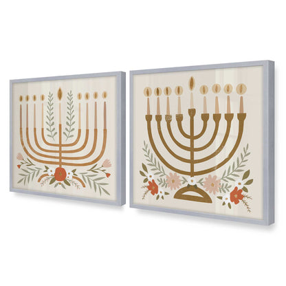 [Color:Polished Chrome], Picture of art in a Polished Chrome frame of the corner