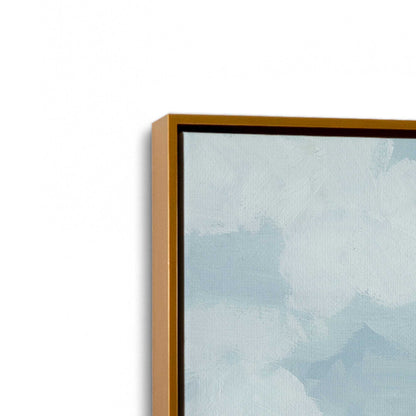 [Color:Polished Gold], Picture of art in a Polished Gold frame at an angle