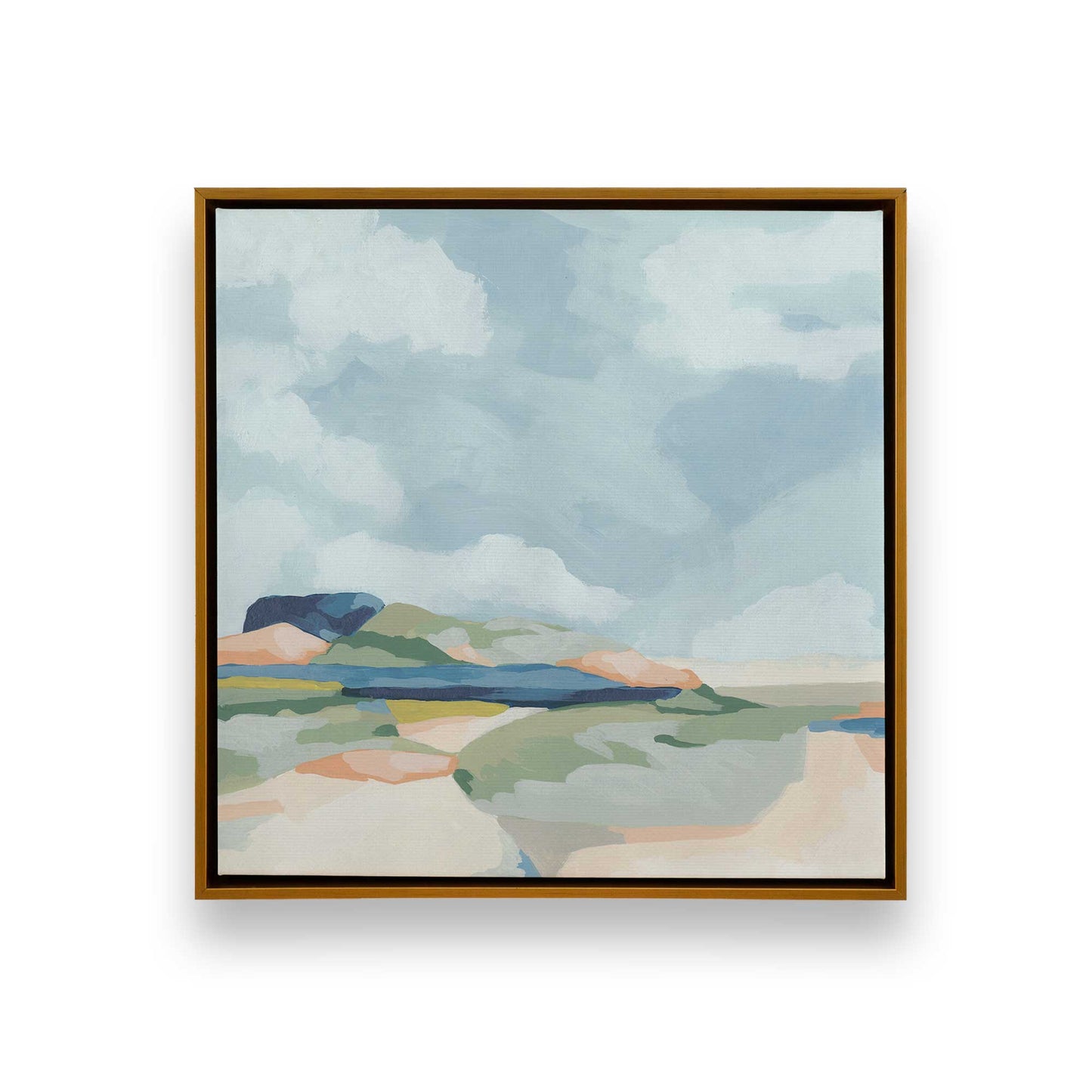 [Color:Polished Gold], Picture of art in a Polished Gold frame