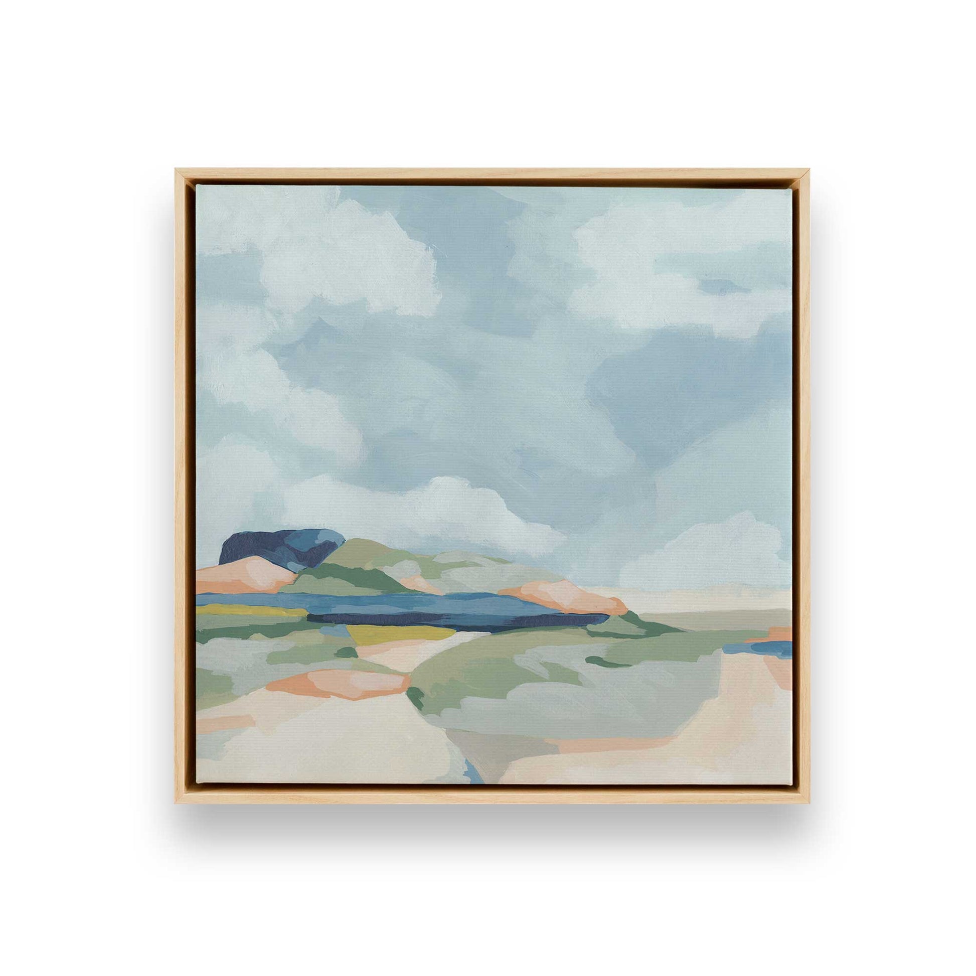 [Color:American Maple], Picture of art in a American Maple frame