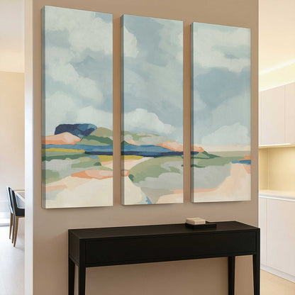 [Color:Stretched Canvas], Picture of art in a room