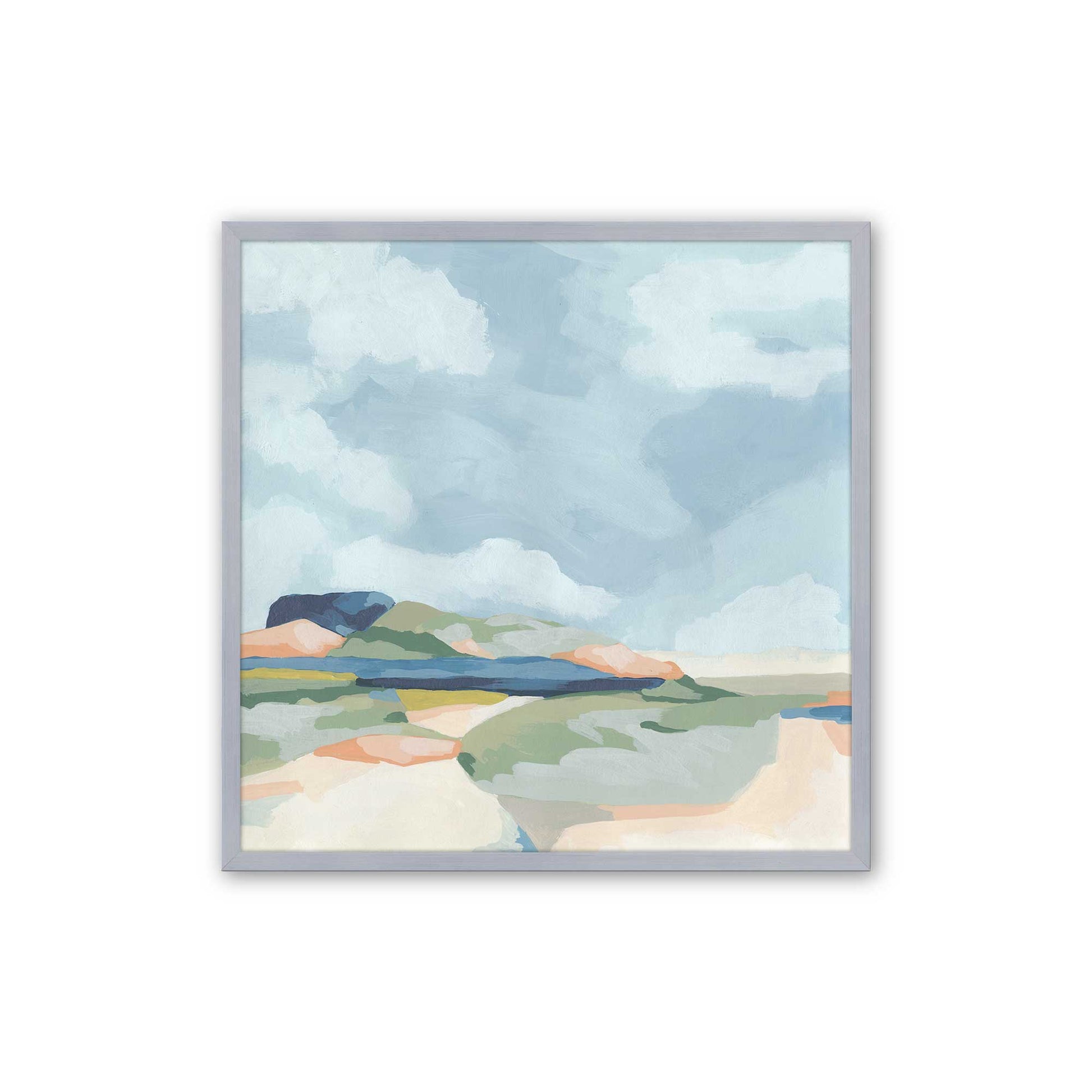 [Color:Polished Chrome], Picture of art in a Polished Chrome frame