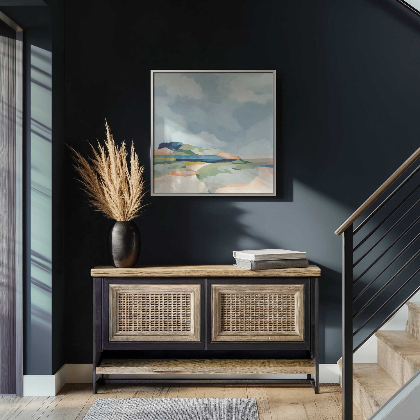 Picture of art in a room