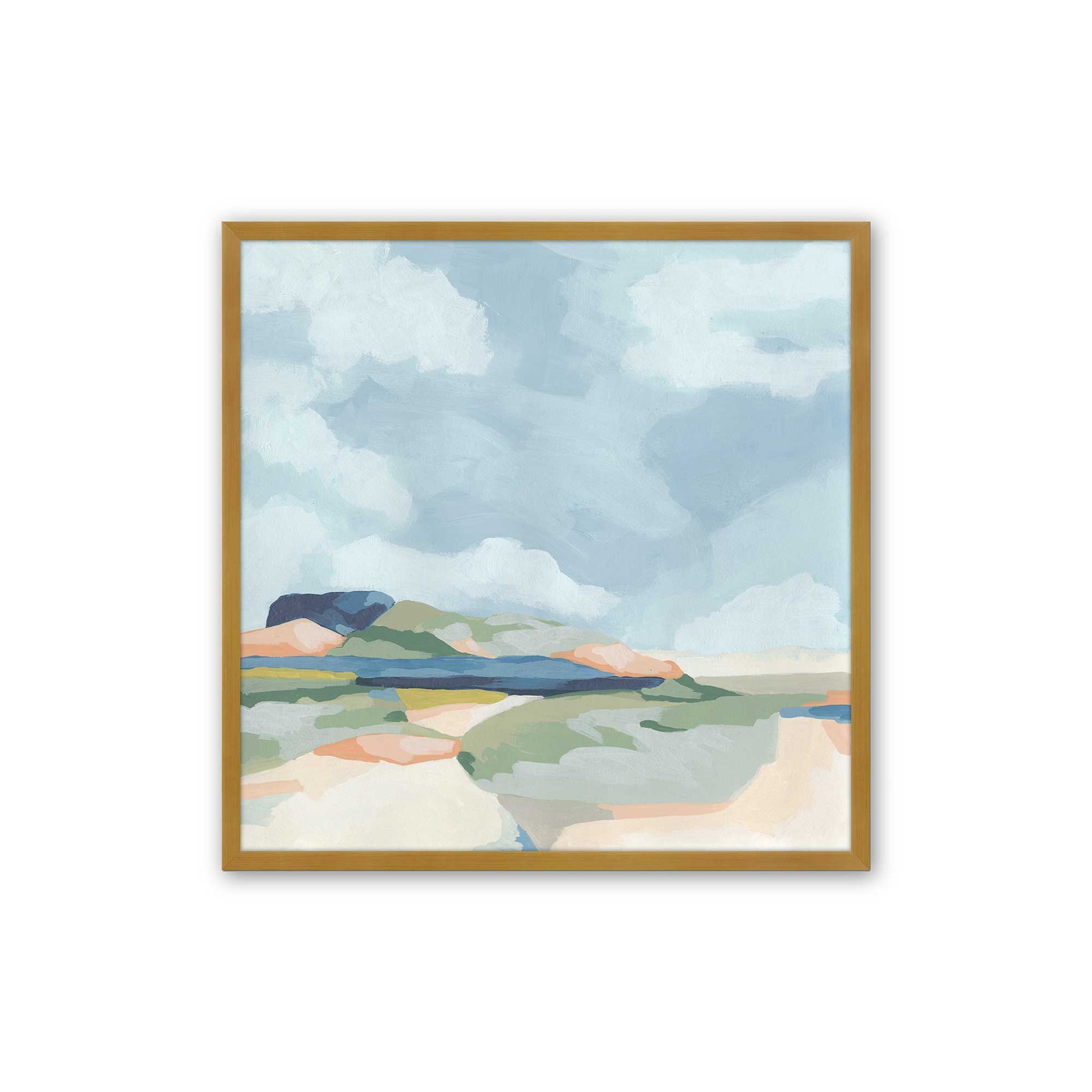 [Color:Polished Gold], Picture of art in a Polished Gold frame