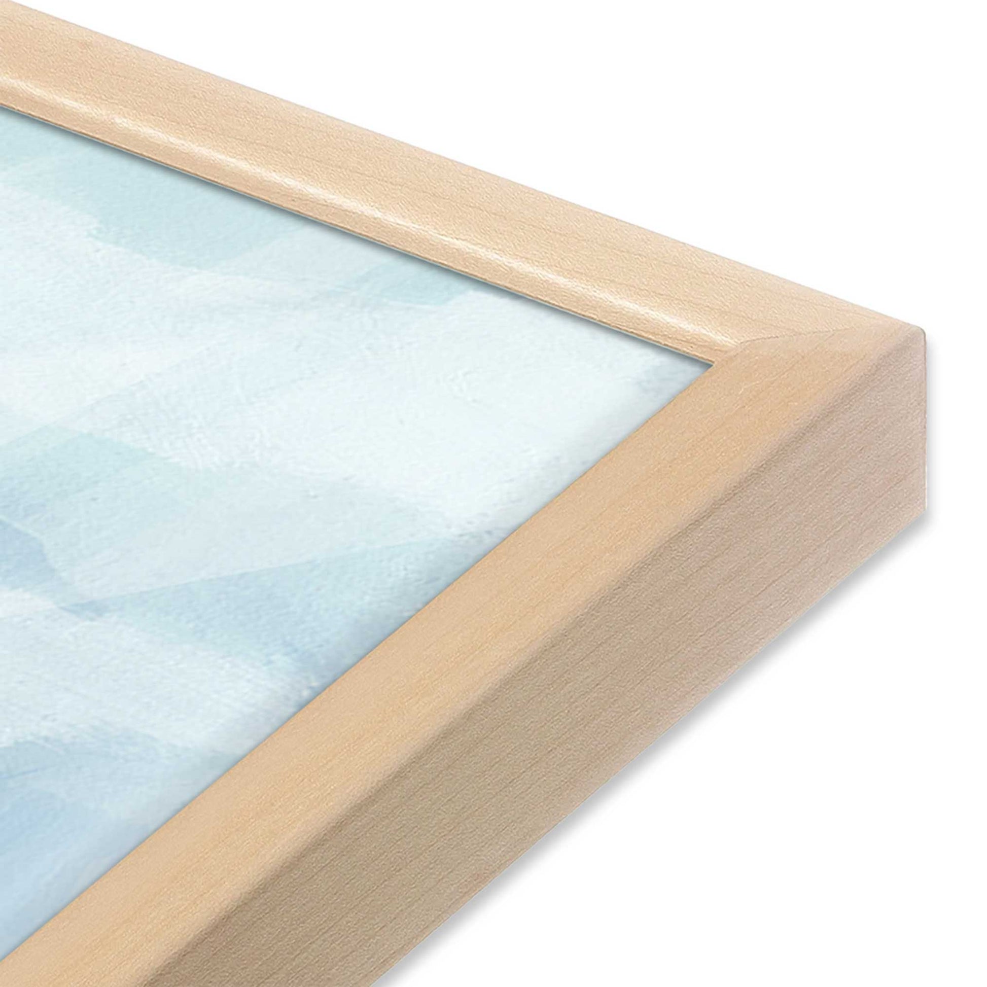 [Color:Raw Maple], Picture of art in a Raw Maple frame of the corner