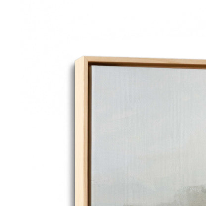[Color:American Maple], Picture of art in an American Maple frame at an angle