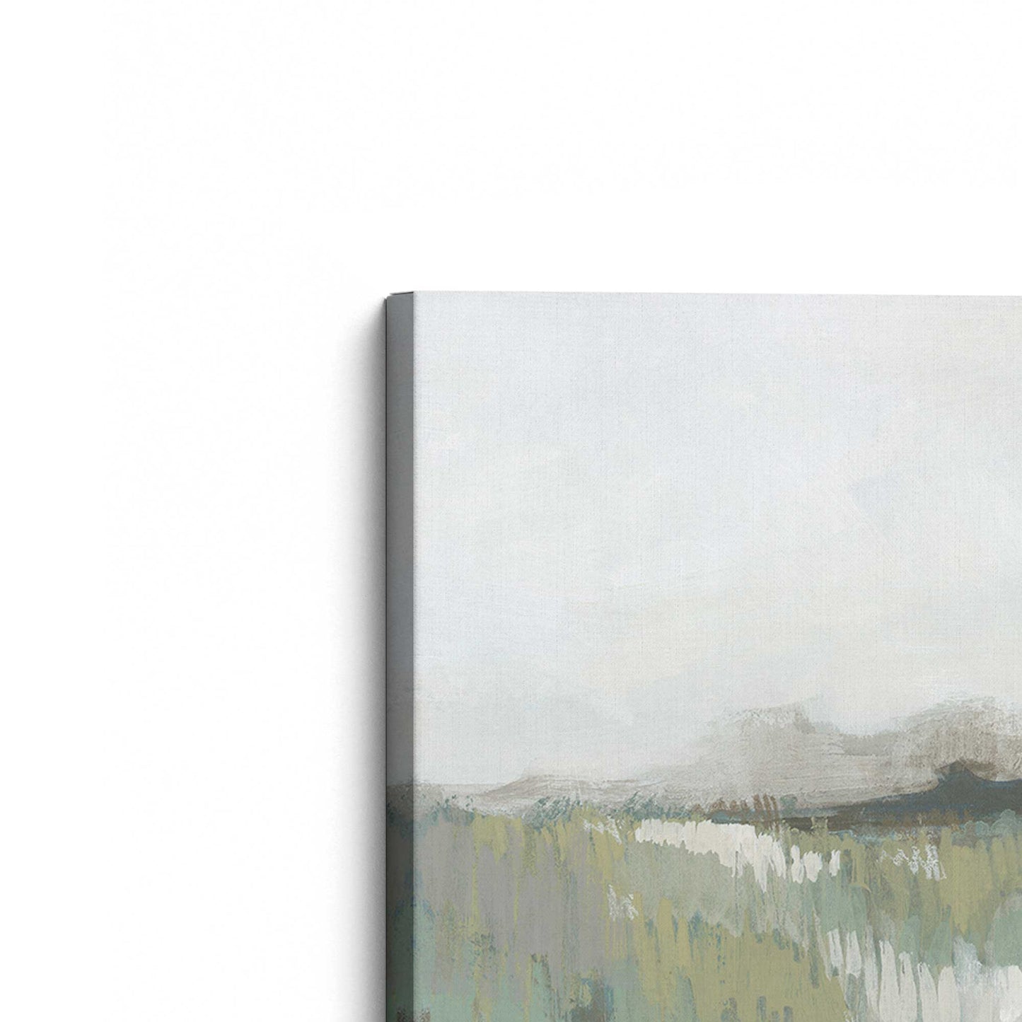 [Color:Stretched Canvas], Picture of art at an angle