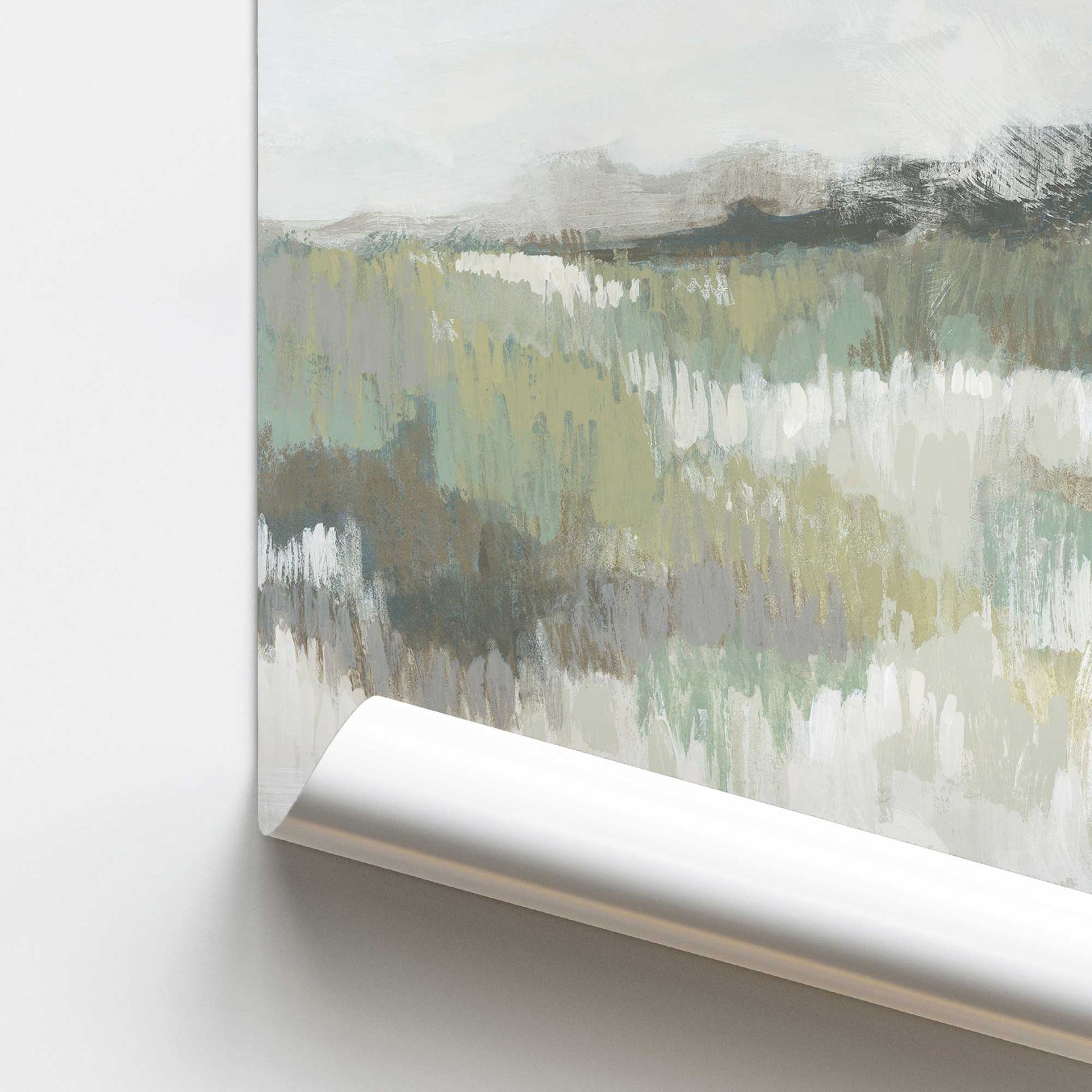 [color:Rolled Print], Picture of close up of art