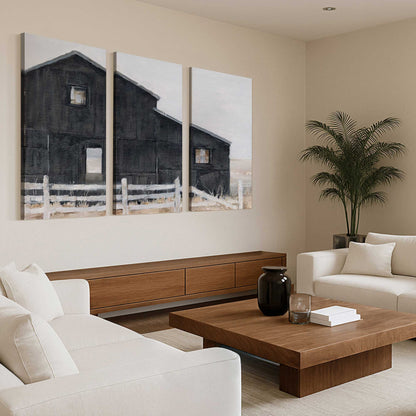 [Color:Stretched Canvas], Picture of art in a room