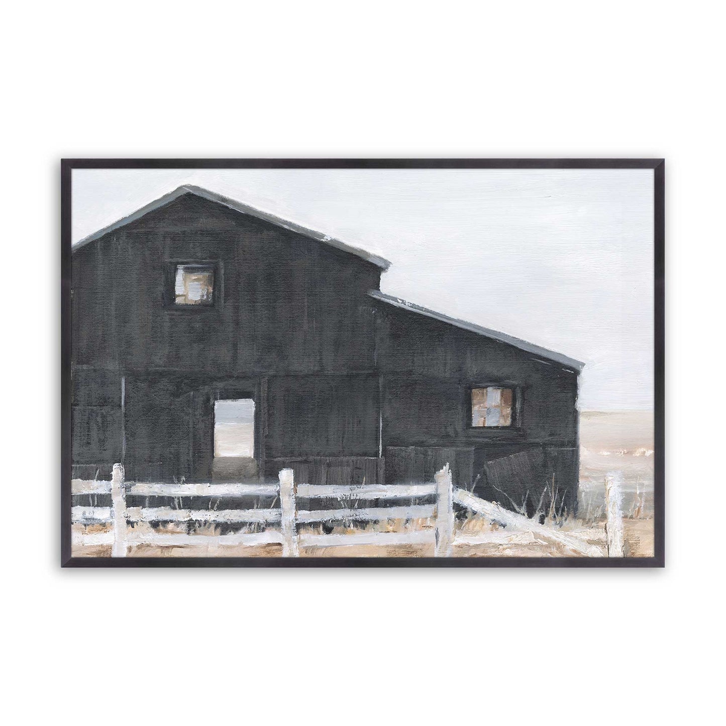 [Color:Weathered Zinc], Picture of art in a Weathered Zinc frame