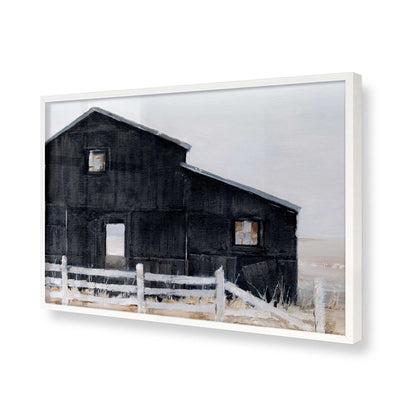 [Color:Opaque White], Picture of art in a Opaque White frame of the corner