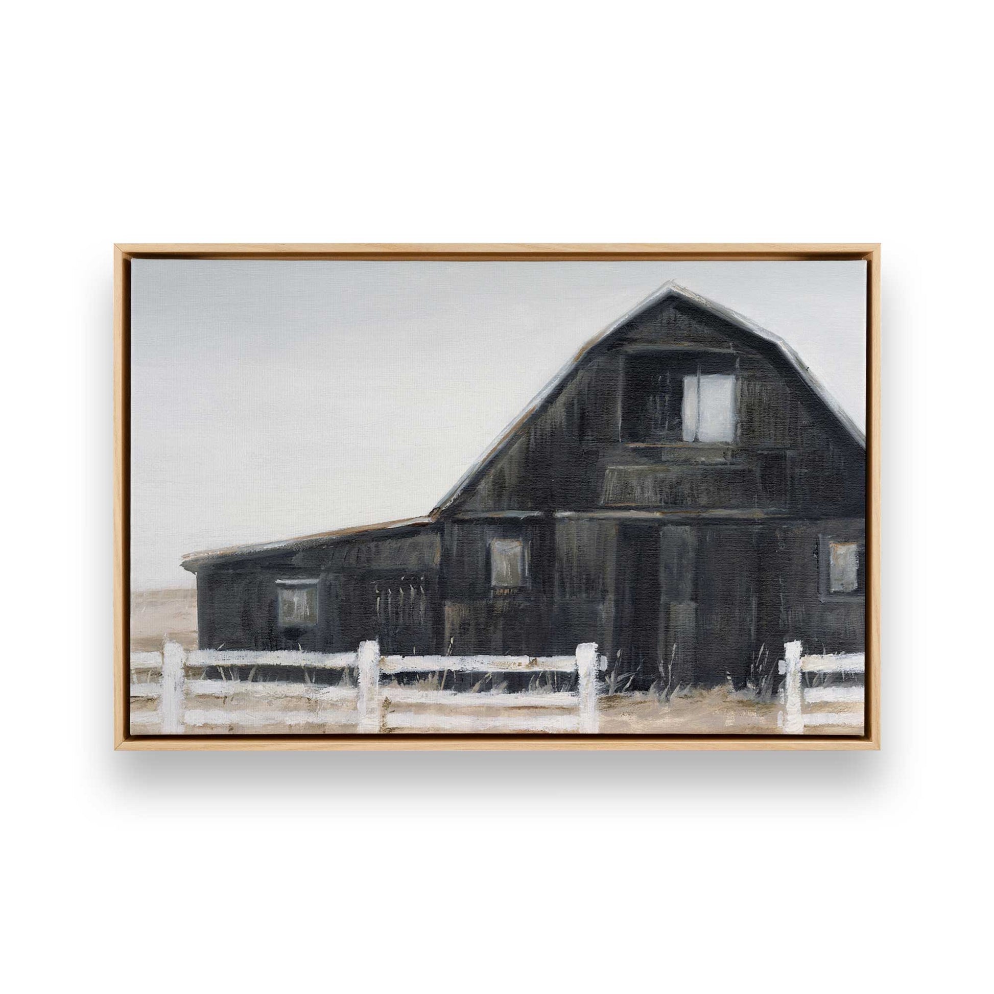 [Color:American Maple], Picture of art in a American Maple frame