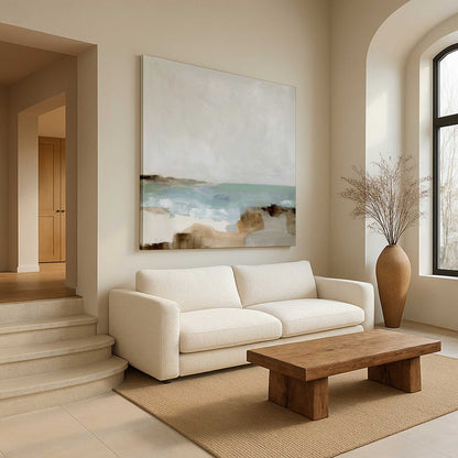 [Color:Stretched Canvas], Picture of art in a room