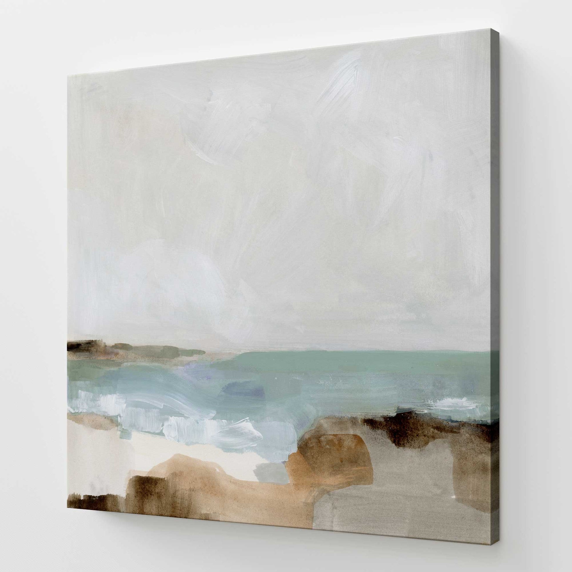 [Color:Stretched Canvas], Picture of art at an angle