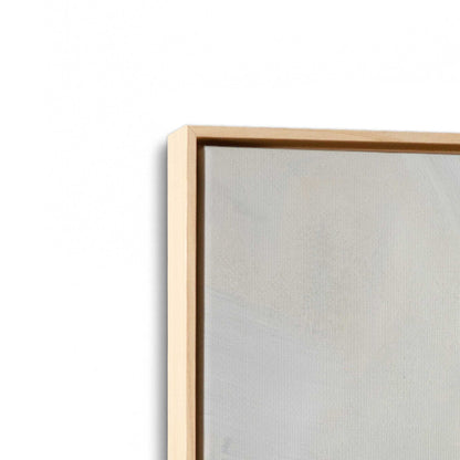 [Color:American Maple], Picture of art in a American Maple frame at an angle