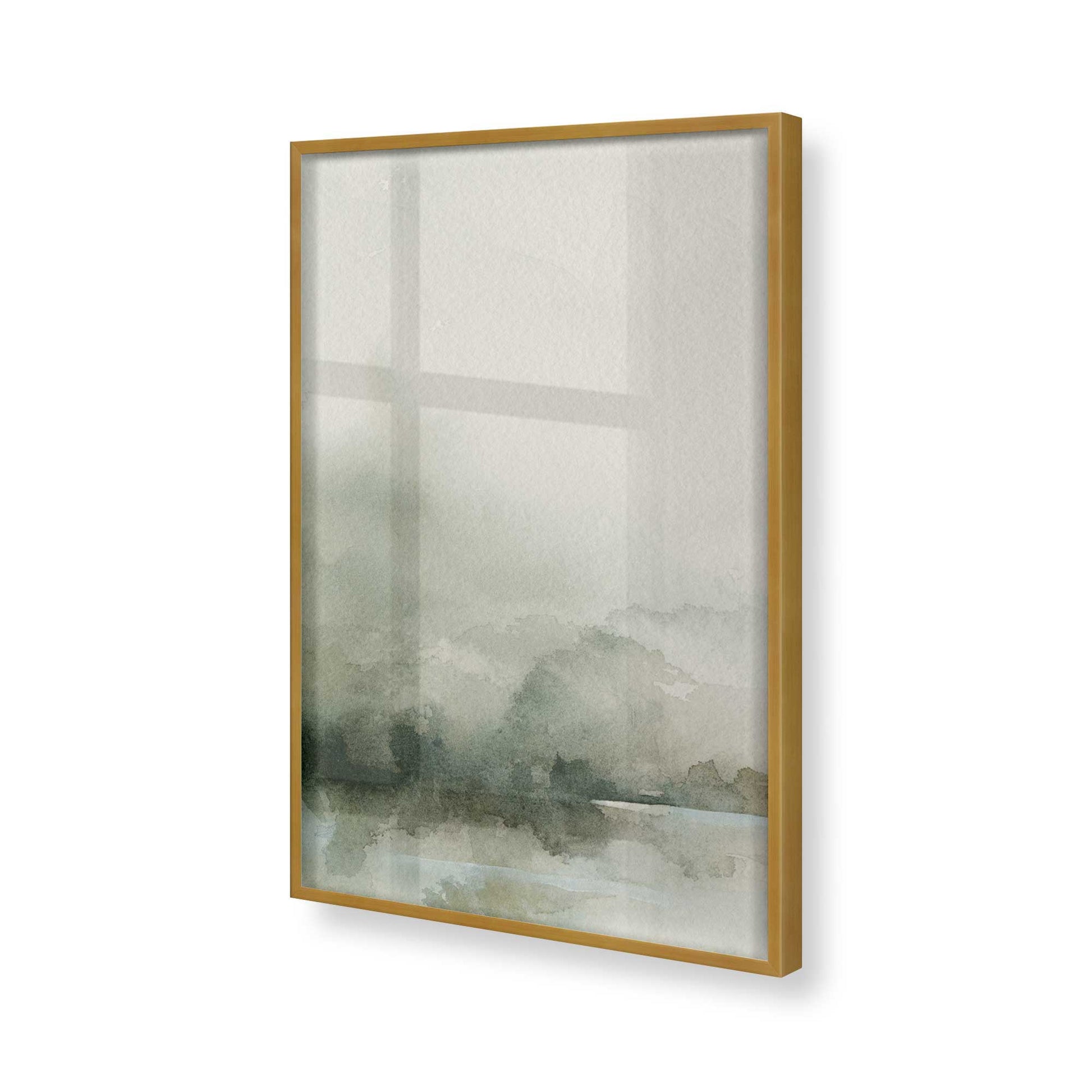 [Color:Polished Gold], Picture of art in a Polished Gold frame of the corner