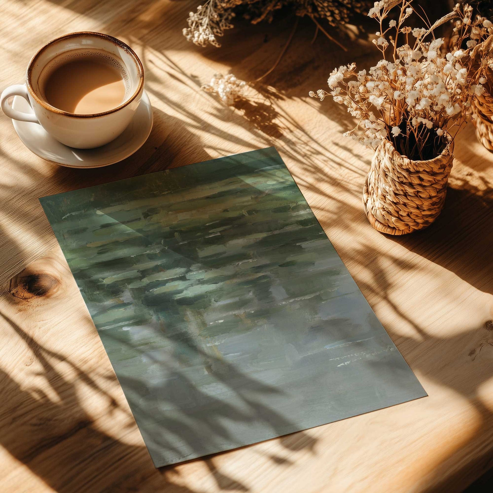 [Color:Rolled Print], Picture of close up of art