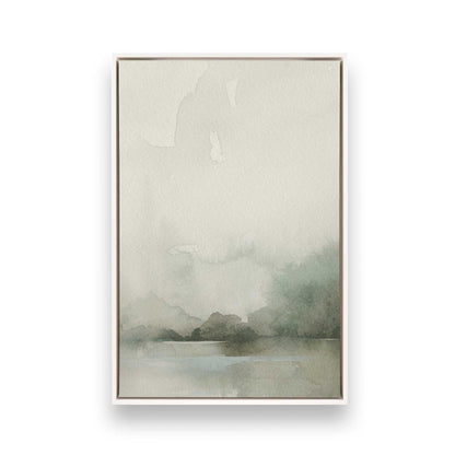 [Color:Opaque White], Picture of art in a White frame