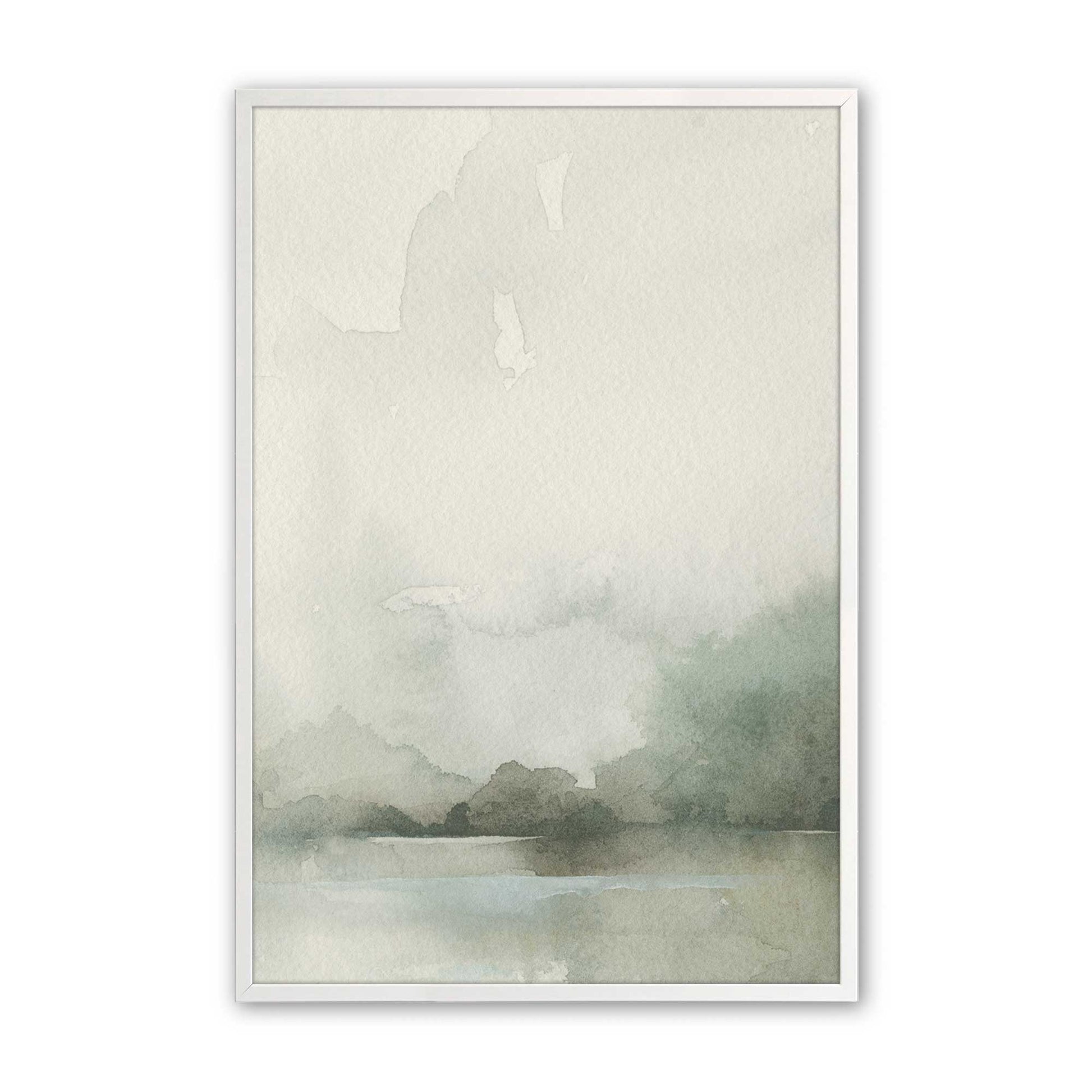 [Color:Opaque White], Picture of art in a Opaque White frame