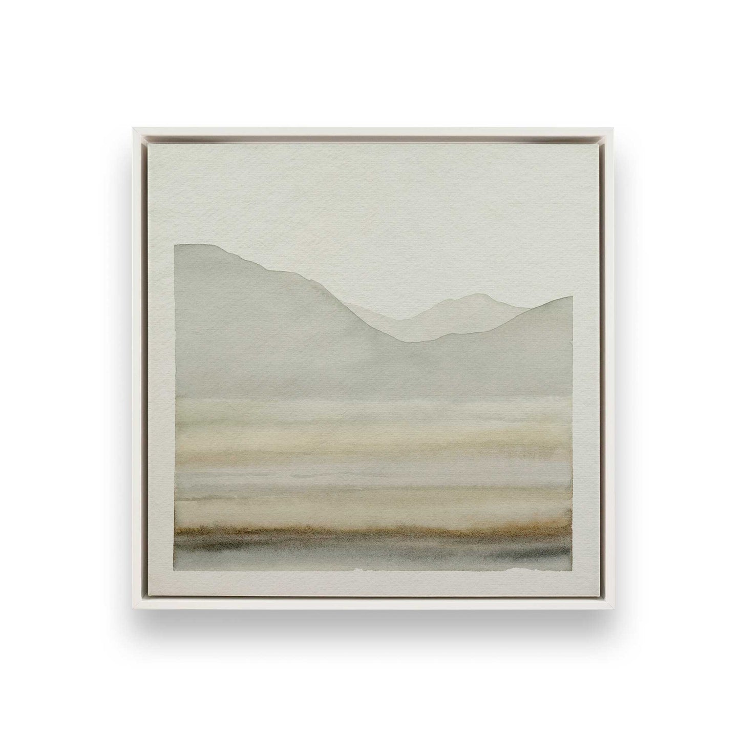 [Color:Opaque White], Picture of art in a White frame