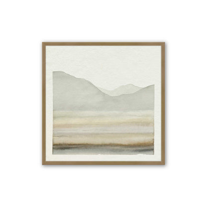 [Color:Brushed Gold], Picture of art in a Brushed Gold frame