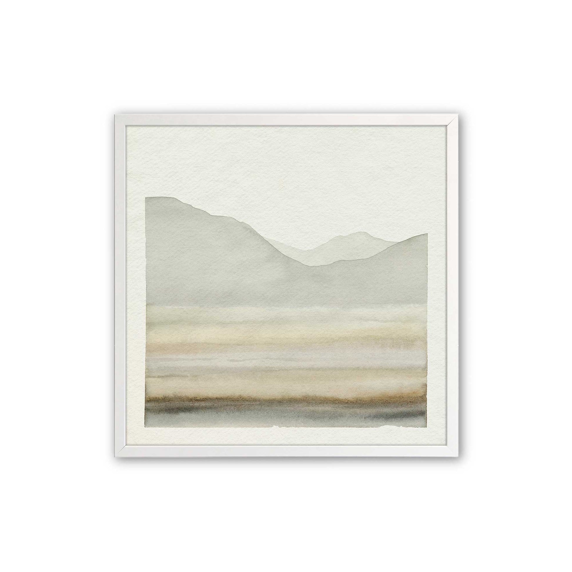 [Color:Opaque White], Picture of art in a Opaque White frame