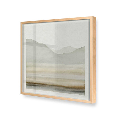 [Color:Raw Maple], Picture of art in a Raw Maple frame at an angle