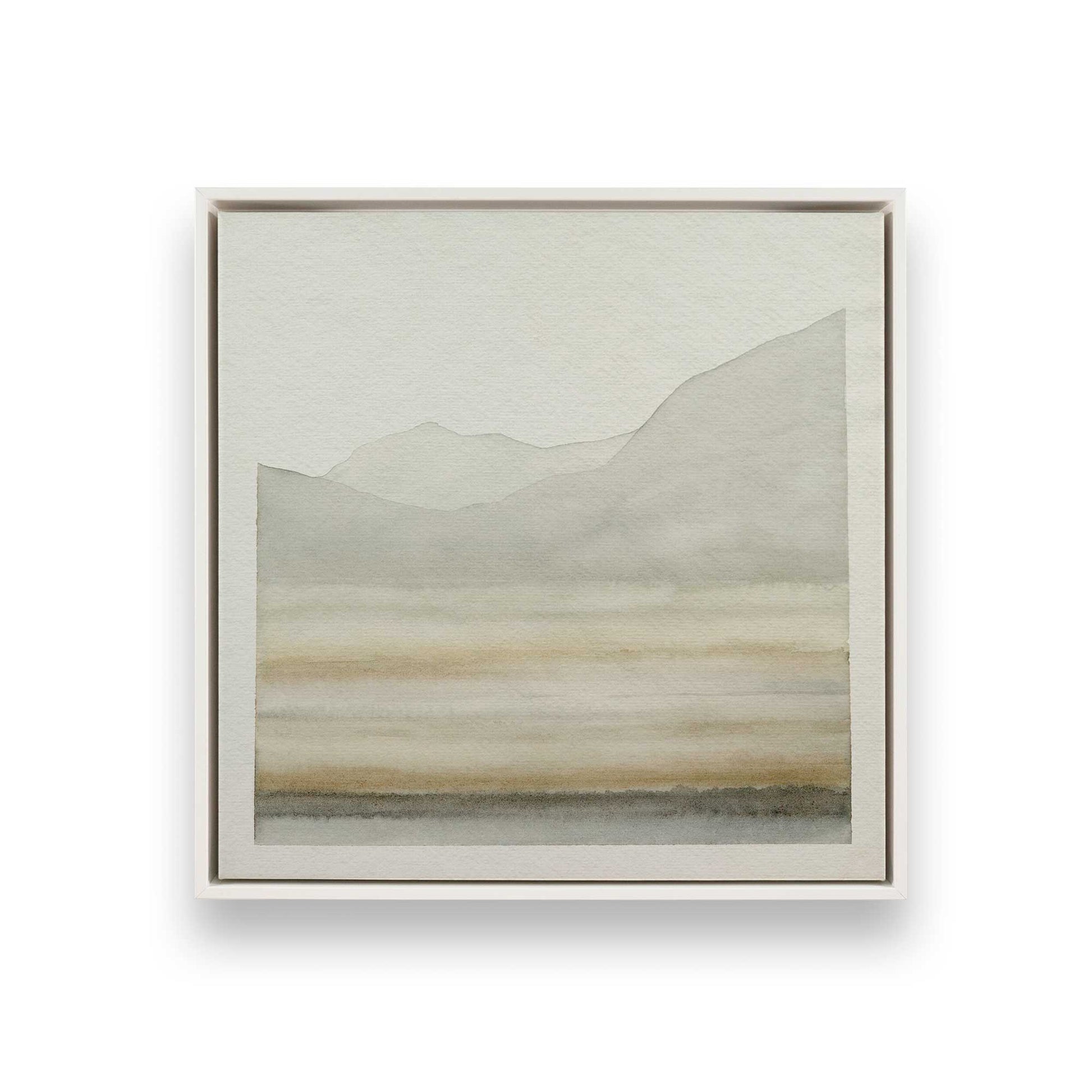 [Color:Opaque White], Picture of art in a White frame