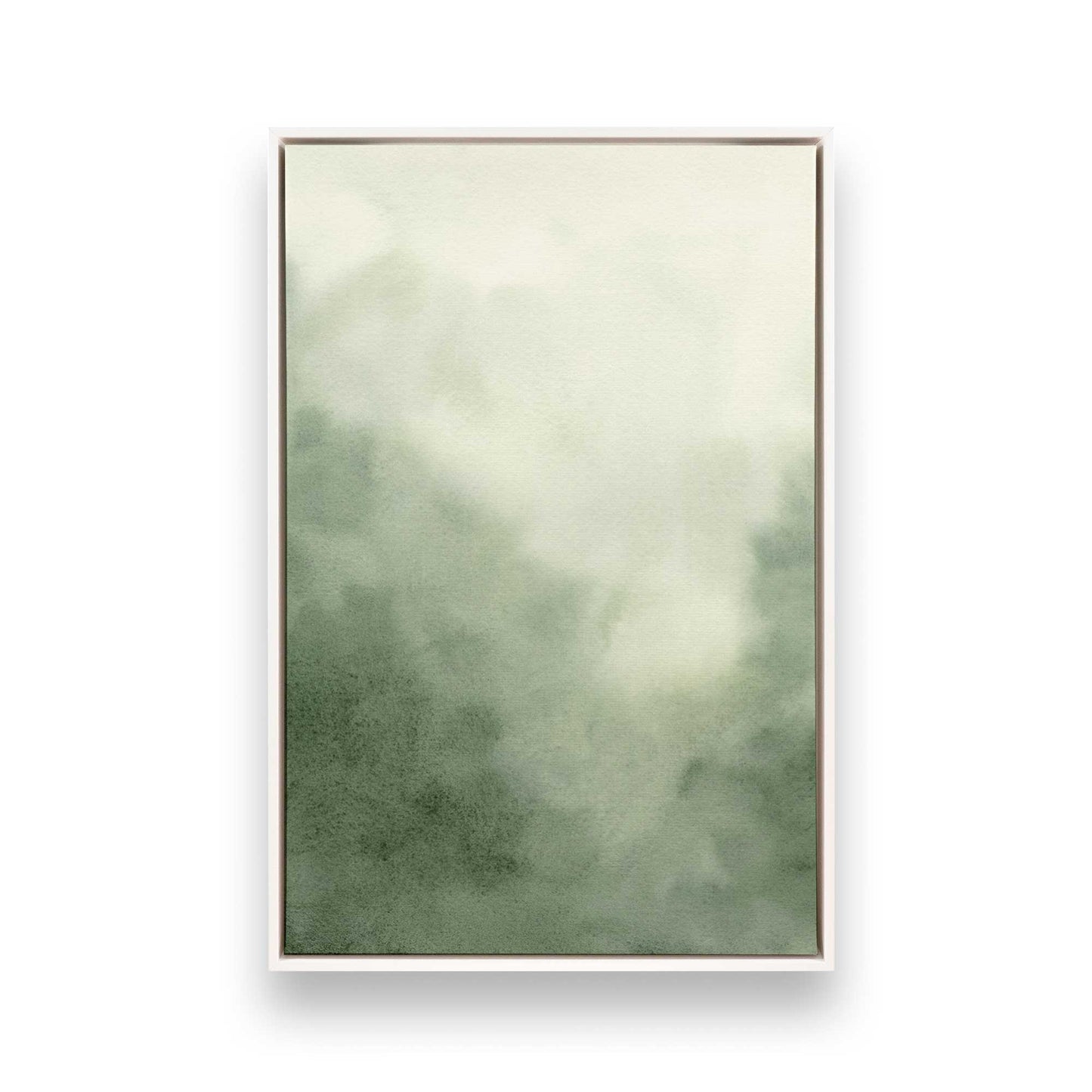 [Color:Opaque White], Picture of art in a White frame