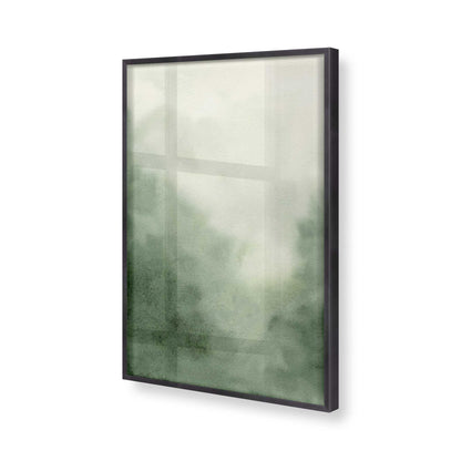 [Color:Weathered Zinc], Picture of art in a Weathered Zinc frame of the corner