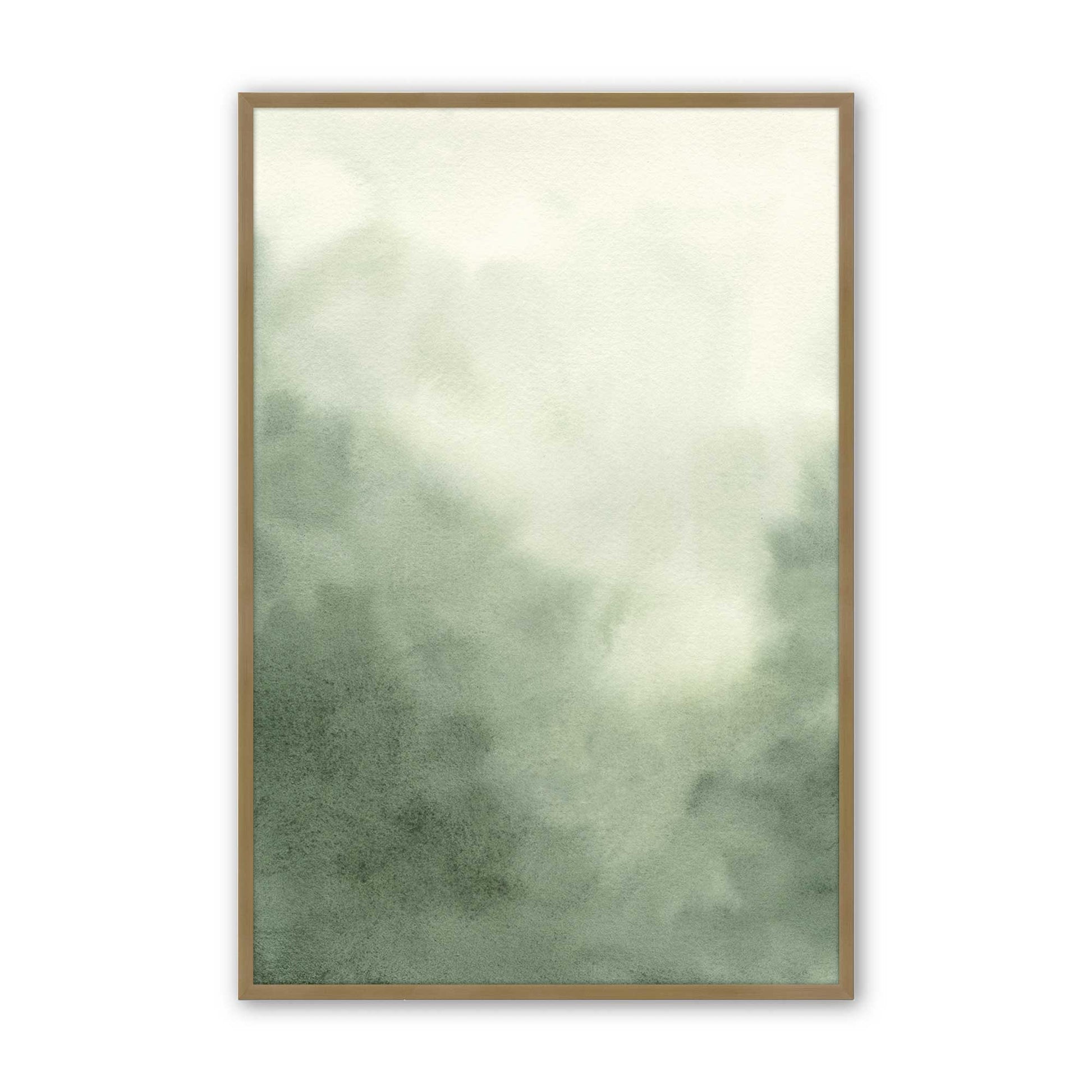 [Color:Brushed Gold], Picture of art in a Brushed Gold frame