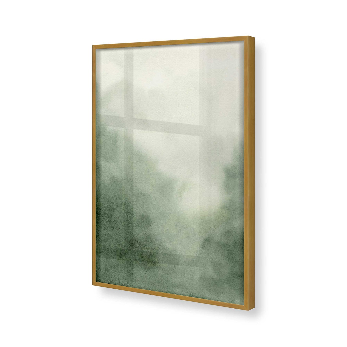 [Color:Polished Gold], Picture of art in a Polished Gold frame of the corner