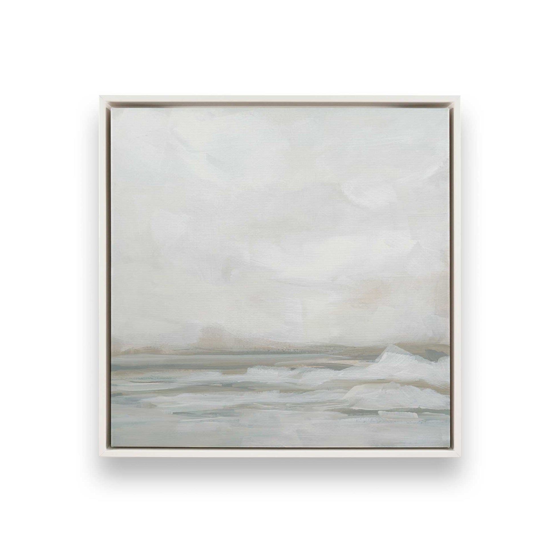 [Color:Opaque White], Picture of art in a White frame