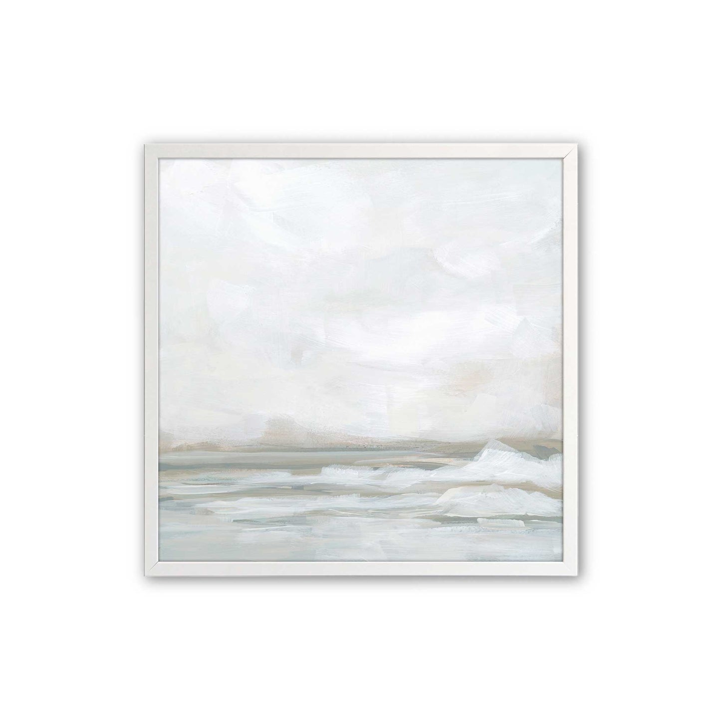 [Color:Opaque White], Picture of art in a Opaque White frame