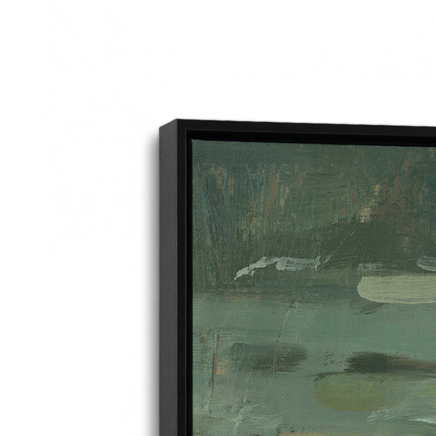 [Color:Satin Black], Picture of the corner of the art