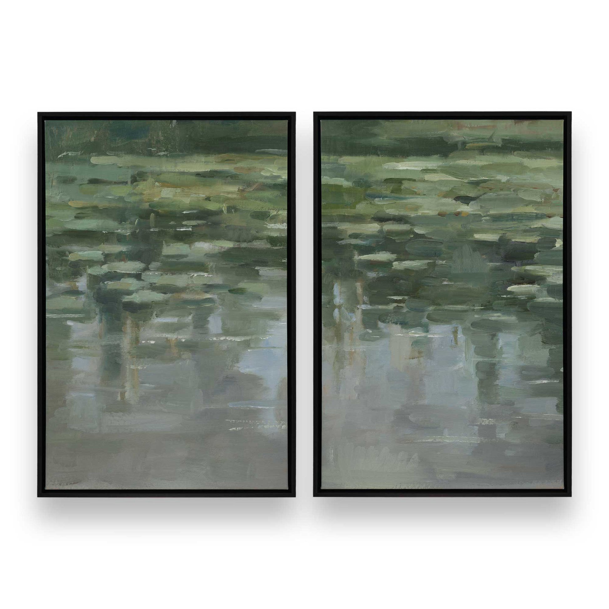 [Color:Satin Black], Picture of art in a Satin Black frame