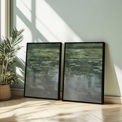 [Color:Opaque White], Picture of art in a White frame
