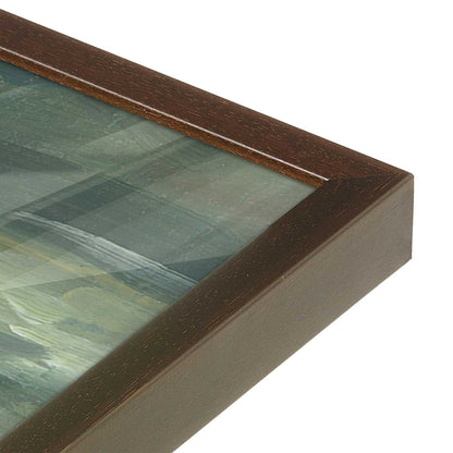 [Color:Belvinder Brown], Picture of art in a Belvinder Brown frame of the corner