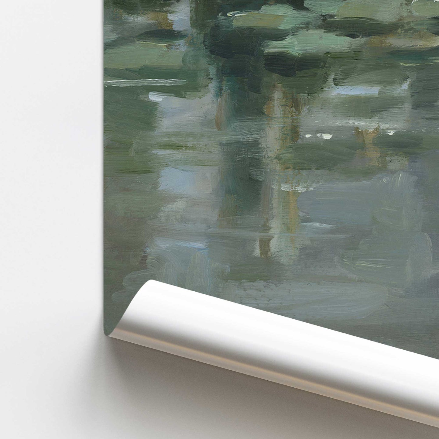 [color:Rolled Print], Picture of close up of art