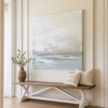 [Color:Stretched Canvas], Picture of art in a room