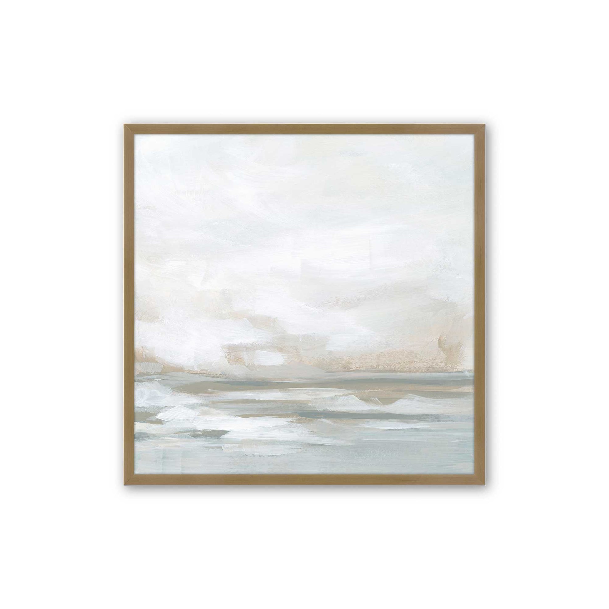 [Color:Brushed Gold], Picture of art in a Brushed Gold frame